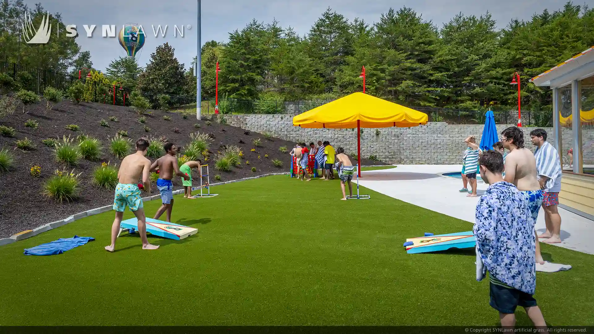 SYNLawn® Donates Artificial Turf Lawn to Victory Junction for Charity Camp