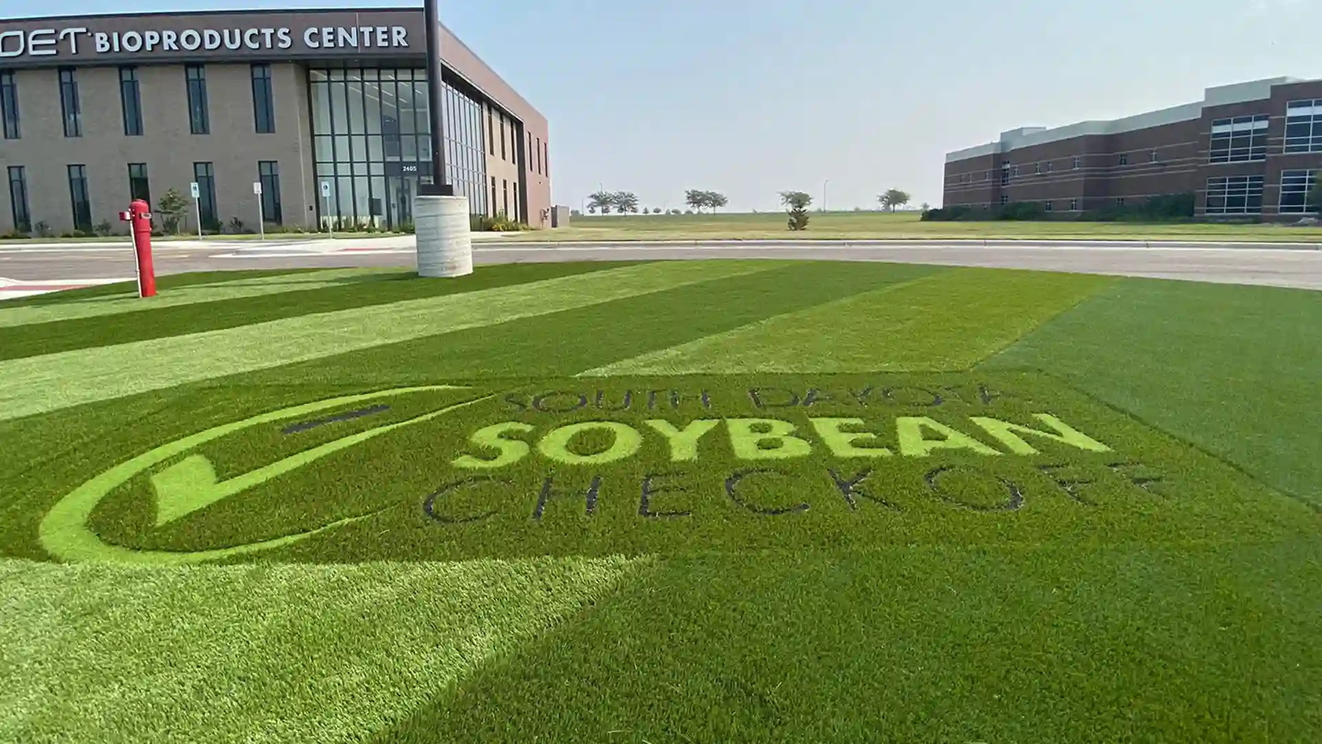 South Dakota State University Showcases Soybean Innovation with Unique Artificial Turf Installation